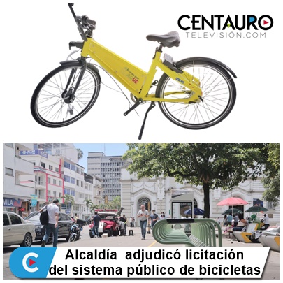 Alcaldía adjudicó licitación que pondrá en marcha el sistema público de bicicletas