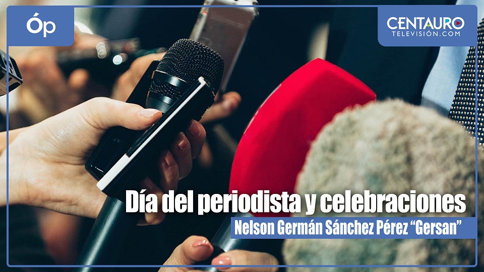 Día del periodista y celebraciones 