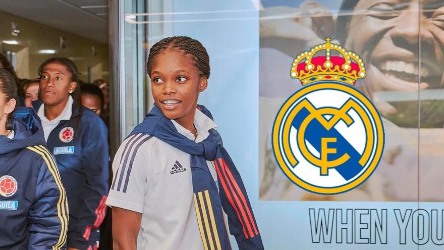 Linda Caicedo sería nueva jugadora del Real Madrid.