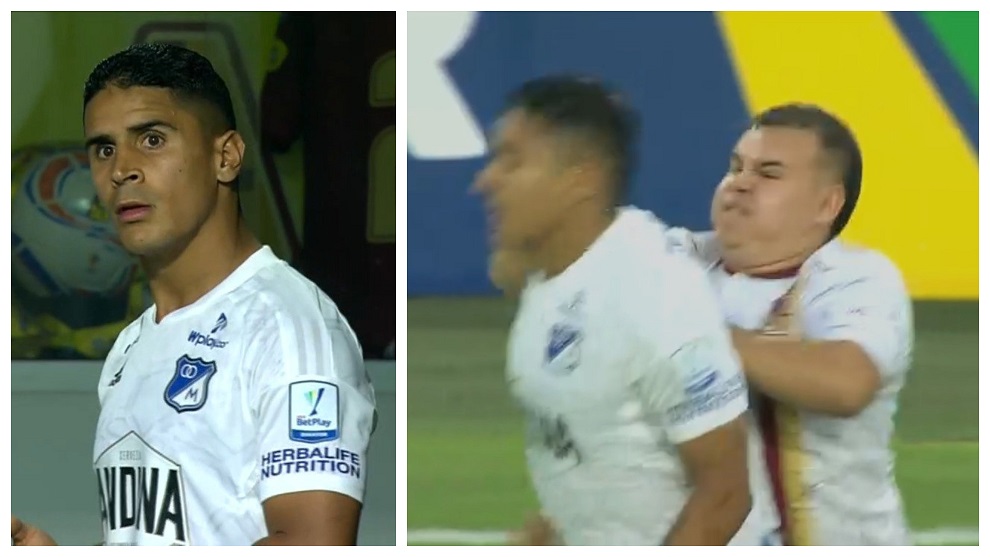 Suspenden Tolima vs Millonarios: hincha golpeó a Daniel Cataño