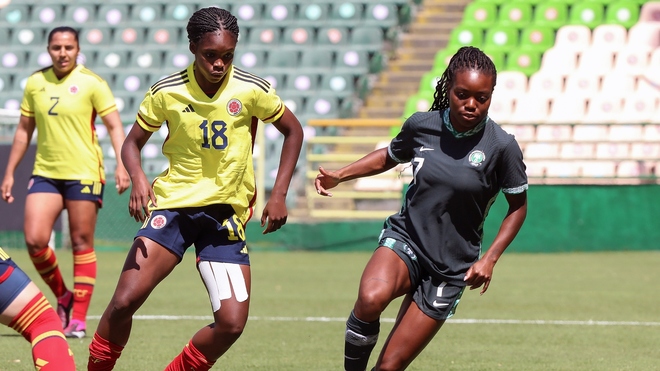Selección Colombia femenina ganó contra Nigeria