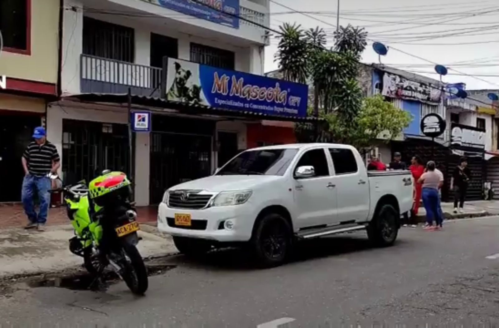 Herido un ciudadano en el barrio Calarcá