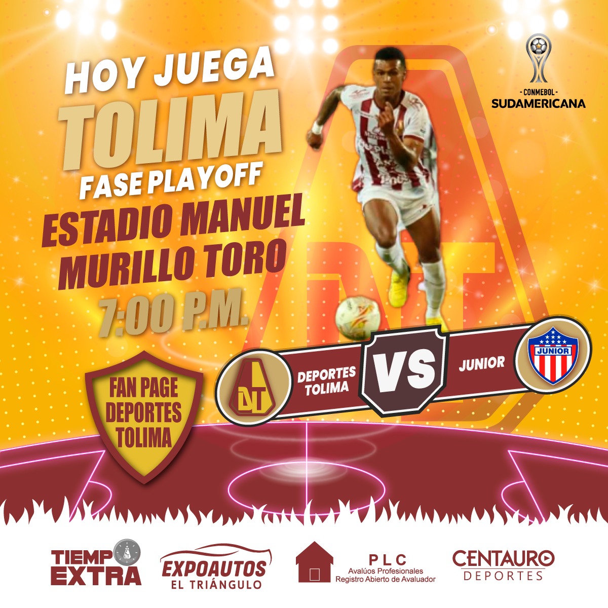Junior y Tolima se estrenan en la Copa Sudamericana