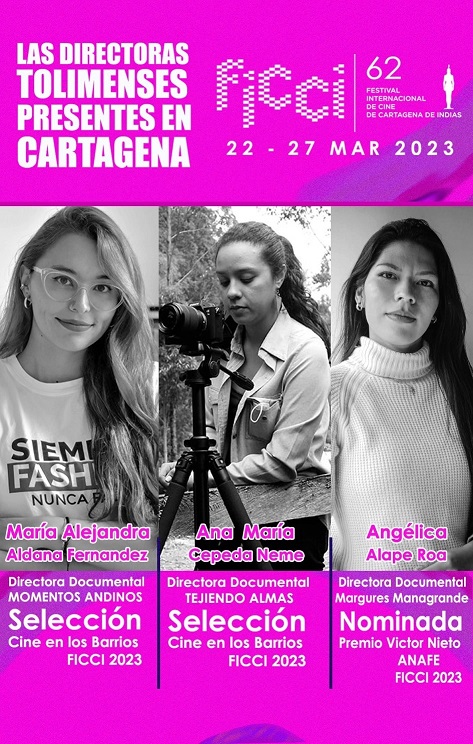 Cine tolimense, rumbo al Festival Internacional de Cartagena