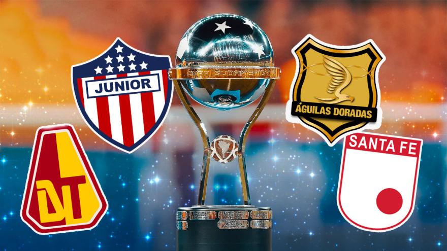 Cuatro equipos colombianos buscarán fase de grupos de la Copa Sudamericana