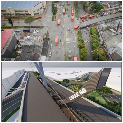Alcaldía adjudica contrato para la construcción del puente elevado sobre la carrera Quinta con calle 60