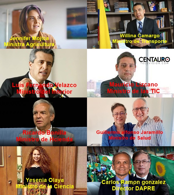 Estos son los perfiles de los nuevos ministros
