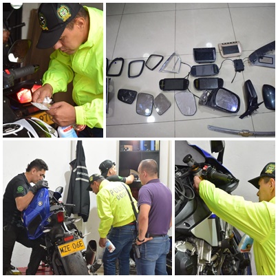 Avanza registro a talleres de motos para combatir el robo de autopartes en Ibagué