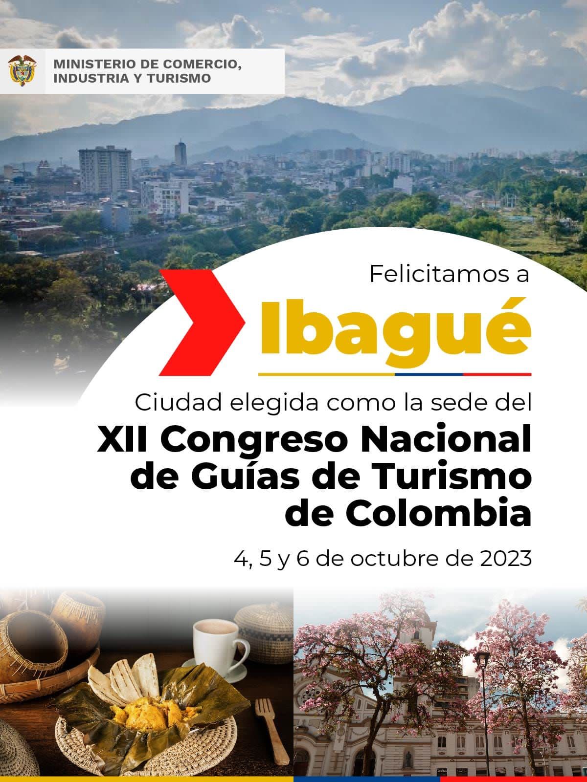 Ibagué fue elegida sede del XII Congreso Nacional de Guías de Turismo