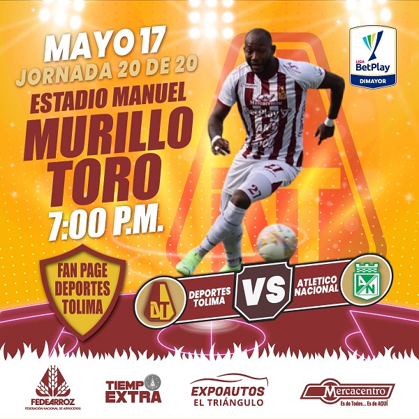 Deportes Tolima vs Atlético Nacional