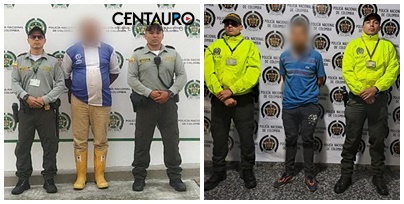 Por actos sexuales con menor de 14 años fueron capturados dos hombres 