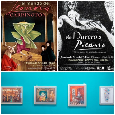 Obras de Leonora Carrington, Durero y Picasso llegan por primera vez a Colombia y estarán en el Museo de Arte del Tolima
