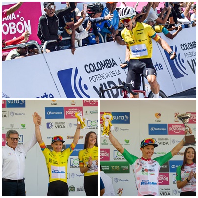 Miguel Ángel López ganó tercera etapa de la Vuelta a Colombia y se consolida como líder de la carrera