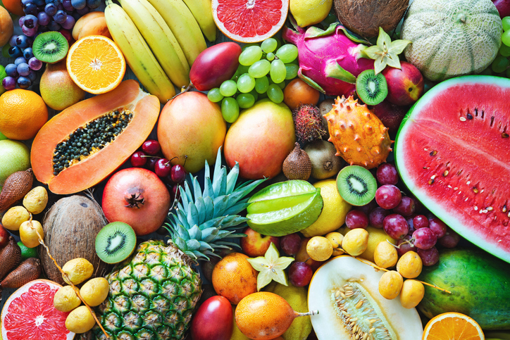 Diez frutas que no pueden faltar en la dieta de una persona
