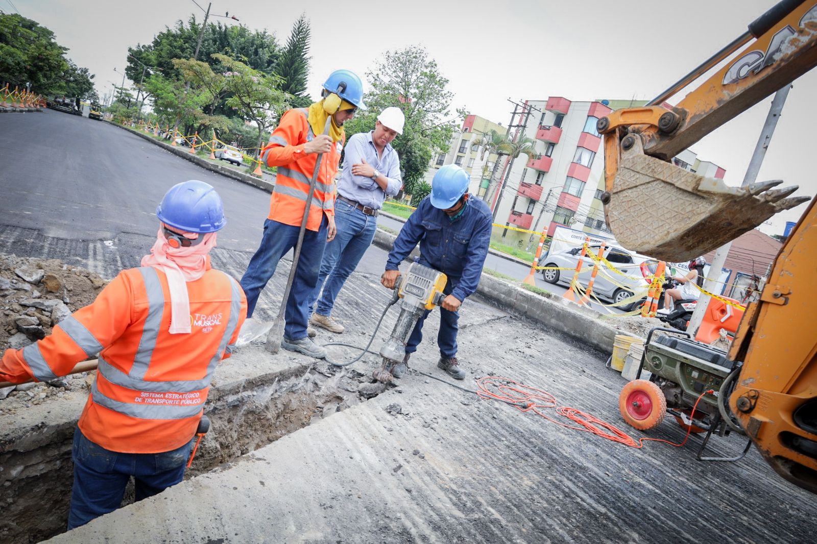 Por obras de ductería semafórica la Carrera Quinta tendrá cierres