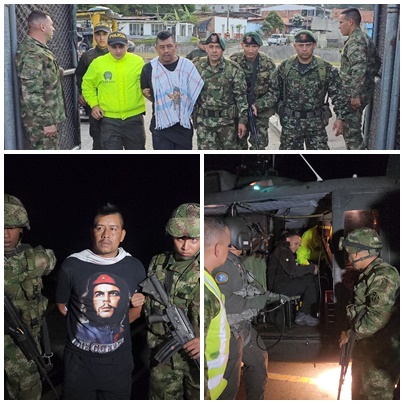 Ejército logra la captura de ‘Guajiro’, presunto cabecilla de la estructura Ismael Ruiz y señalado de la masacre de siete policías en San Luis