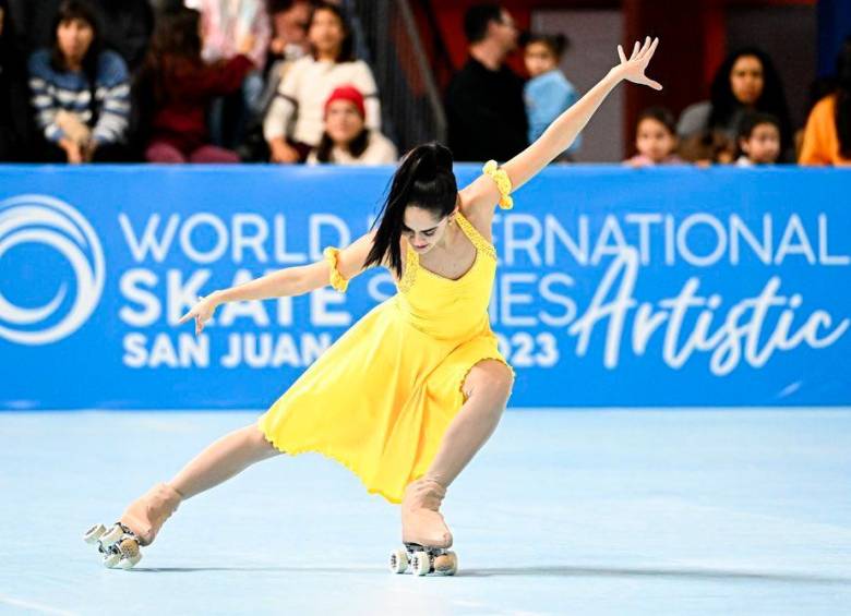 Elegancia y talento de María Paulina, sus armas para buscar el podio en el Mundial de patinaje