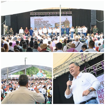 Gobernador Orozco socializó inicio del nuevo Hospital Regional del Sur del Tolima