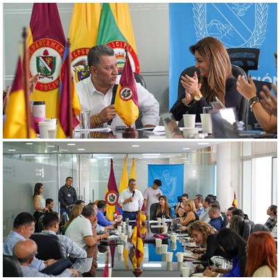 Conformado equipo técnico de transición para empalme en la Gobernación del Tolima