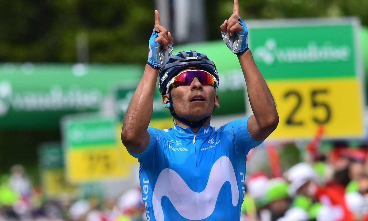 El ciclista colombiano Nairo Quintana regresa al Movistar Team