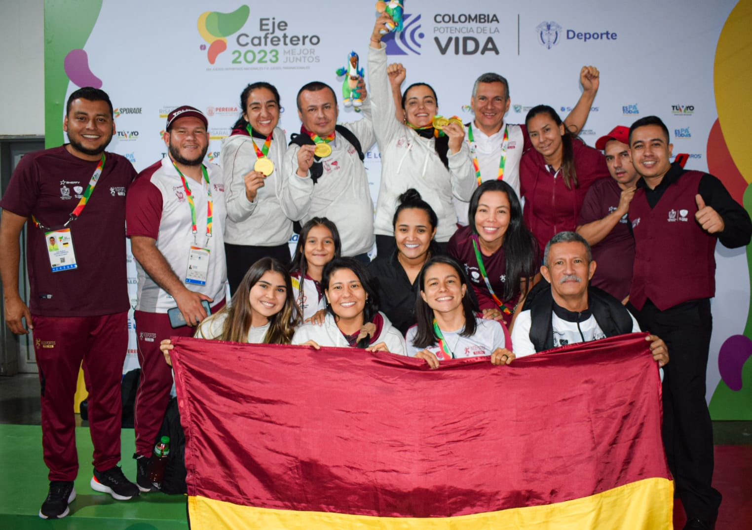 El Tolima, un registro histórico en los XXII Juegos Deportivos Nacionales