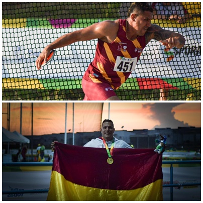 Víctor Eduardo Leal gana para el Tolima medalla de Oro en ParaAtletismo