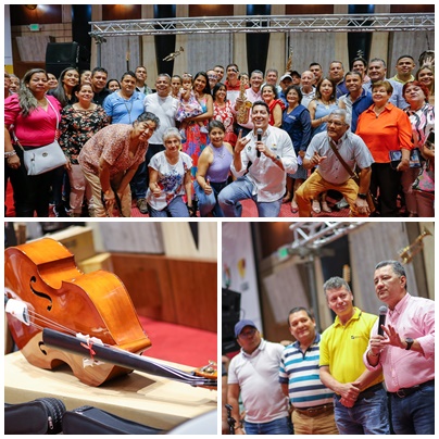 Gobernación del Tolima hizo historia con la entrega de más de 2.000 instrumentos musicales en la región