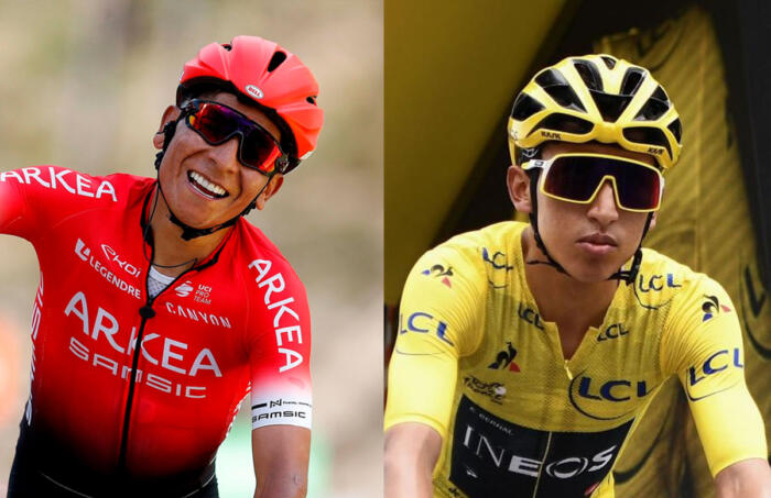 Nairo Quintana y Egan Bernal, en el olimpo del ciclismo: entre los mejores del siglo