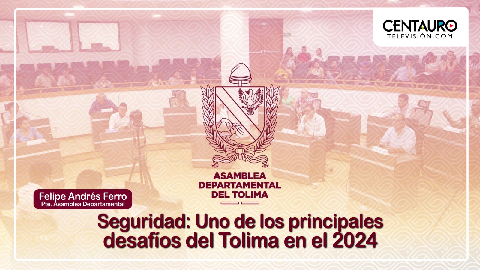 Seguridad: Uno de los principales desafíos del Tolima en el 2024