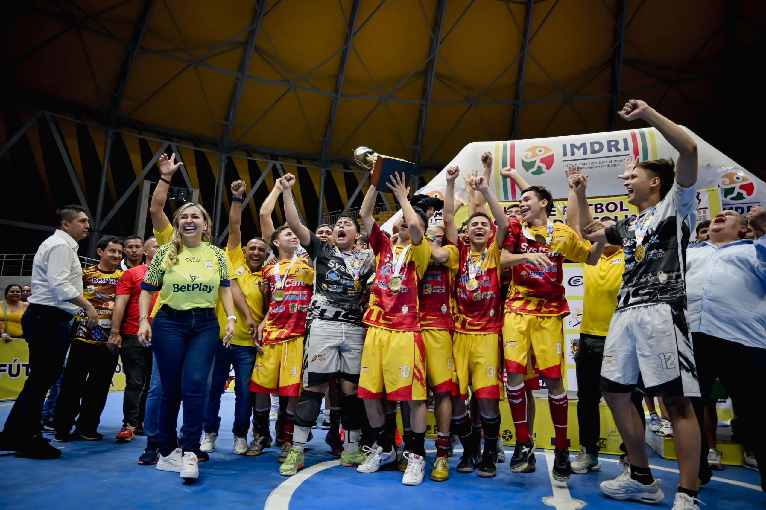 Tolima Campeón, final del Campeonato Nacional Interligas de Fútbol de Salón