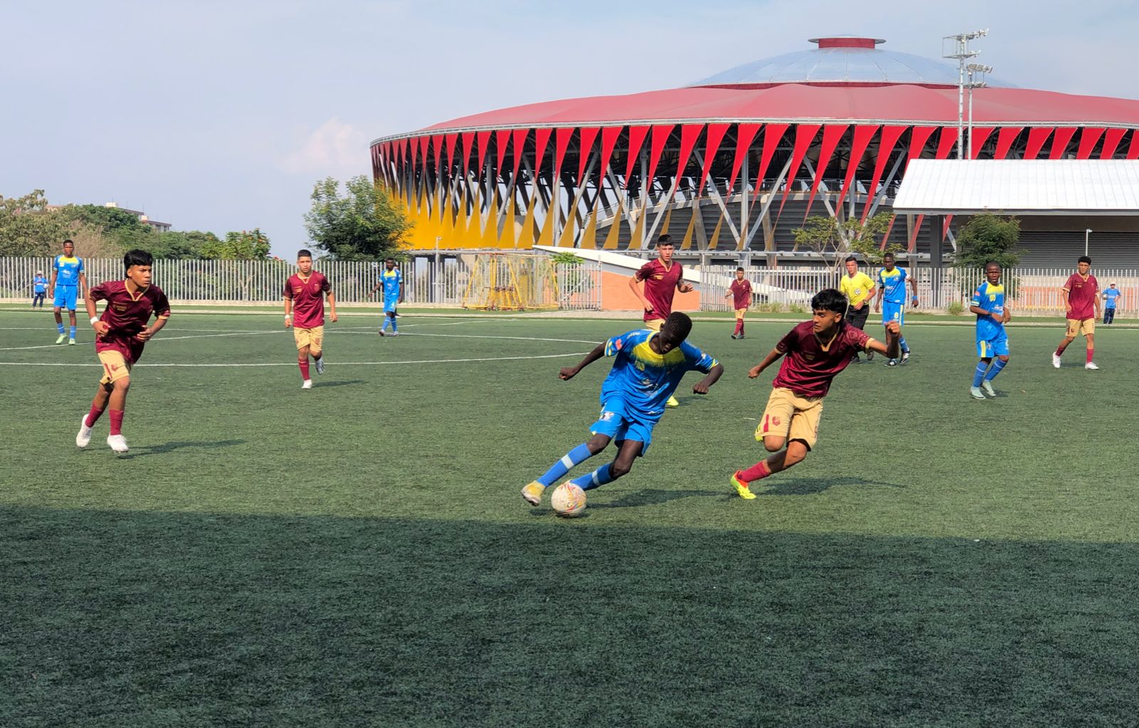 Durante la Semana Santa el estadio Alterno del Parque Deportivo recibe las semifinales del Nacional Sub 13 de fútbol.