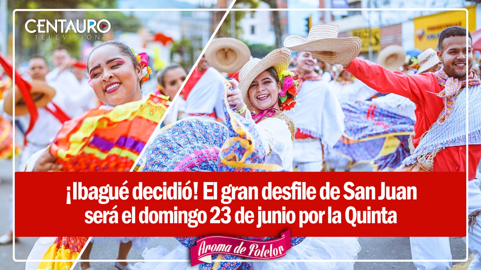 Los Ibaguereños decidieron que el gran desfile de San Juan sea el domingo 23 de junio y por la Quinta