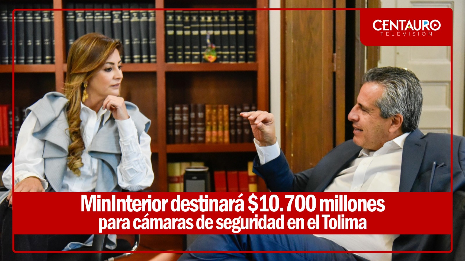 MinInterior destinará $10.700 millones para cámaras de seguridad en el Tolima