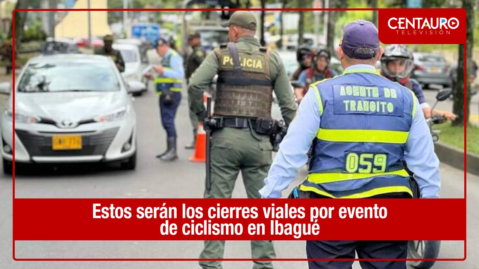 Estos serán los cierres viales por evento de ciclismo en Ibagué