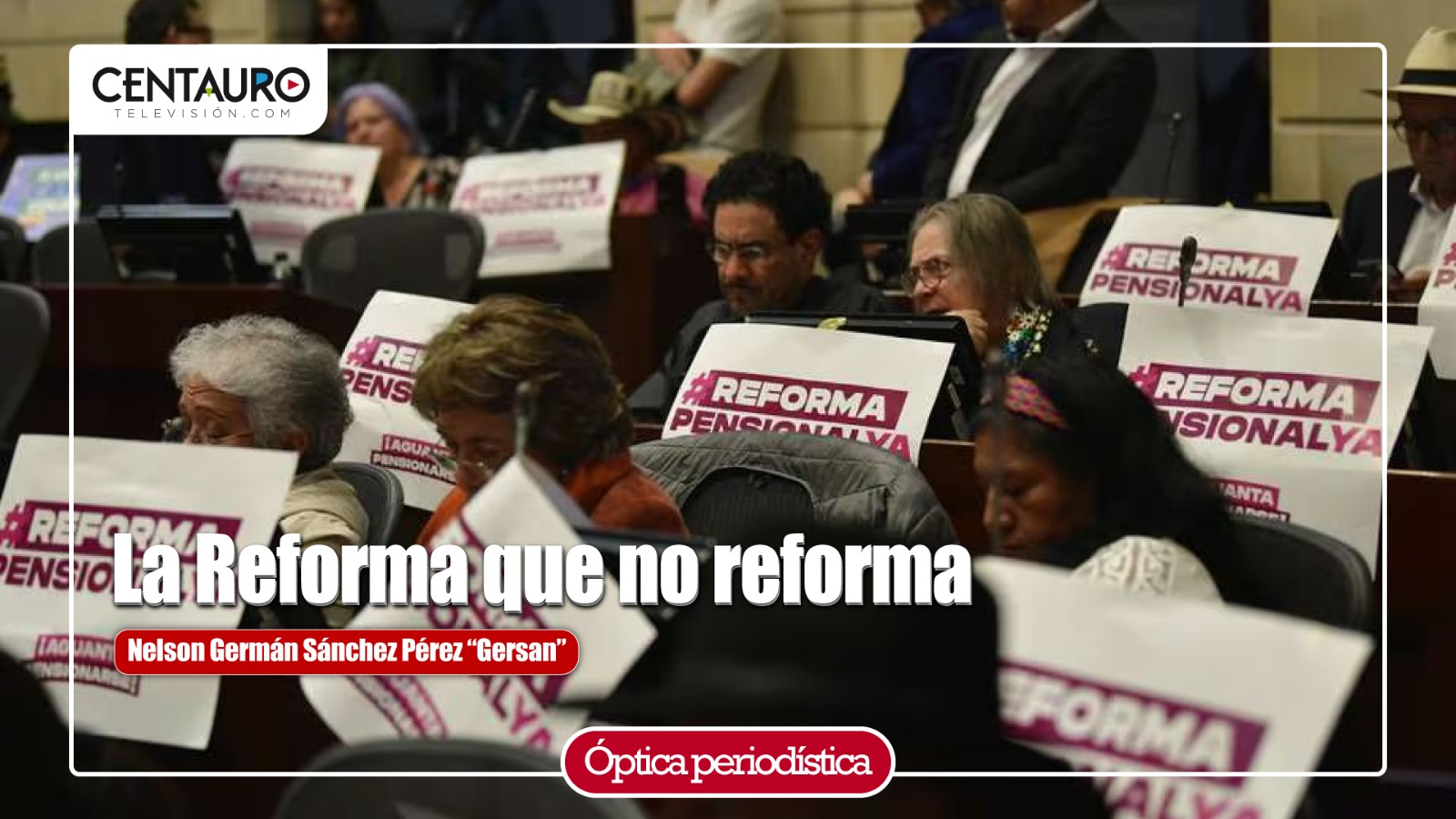 La Reforma que no reforma