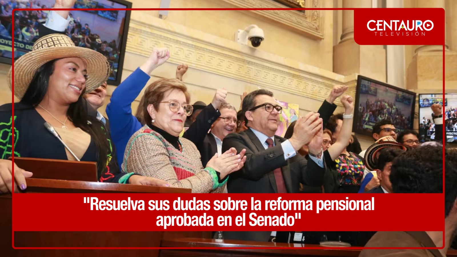 "Resuelva sus dudas sobre la reforma pensional aprobada en el Senado"