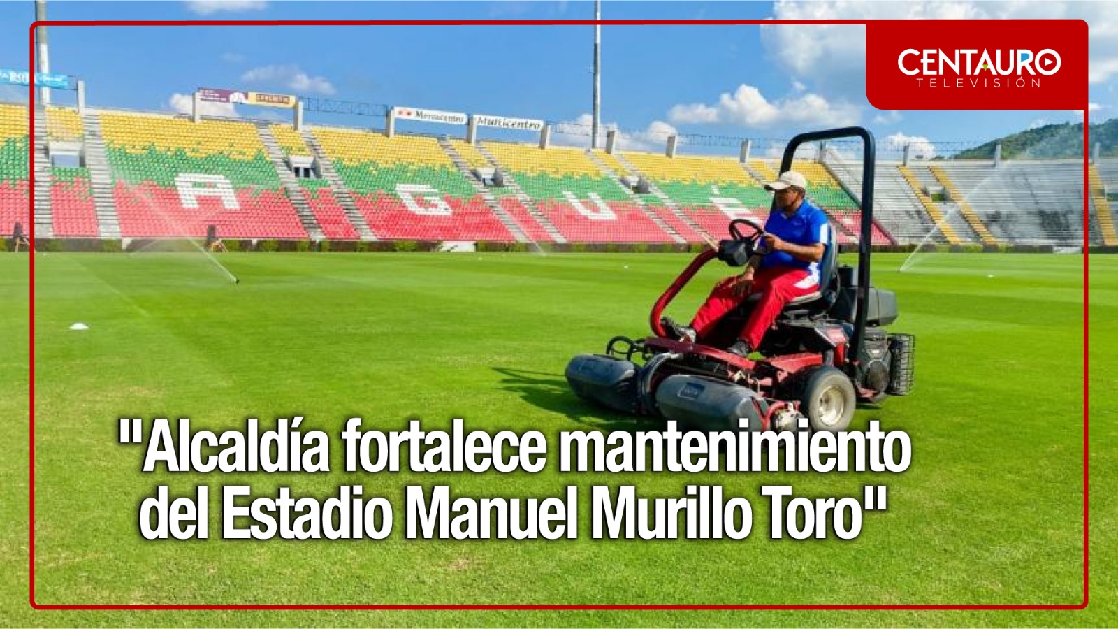 Alcaldía fortalece mantenimiento del estadio Murillo Toro