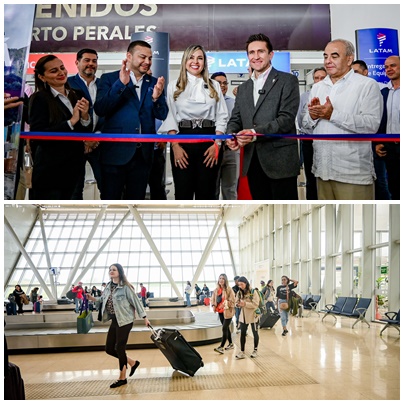 LATAM Airlines aterriza en Ibagué.