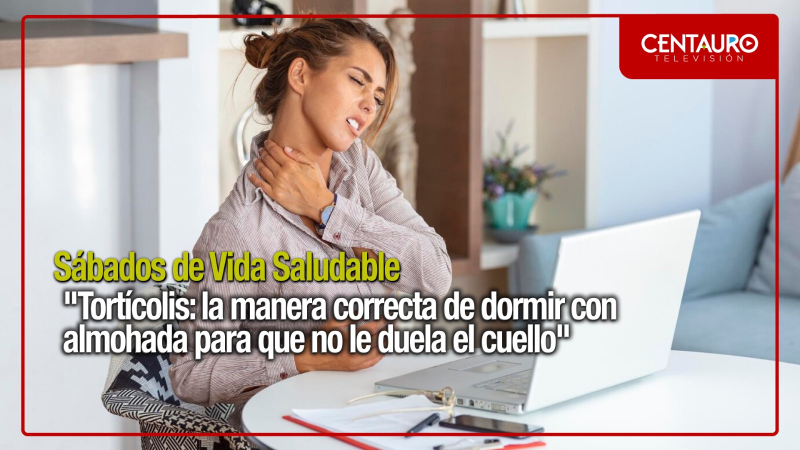 Tortícolis: la manera correcta de dormir con almohada para que no le duela el cuello
