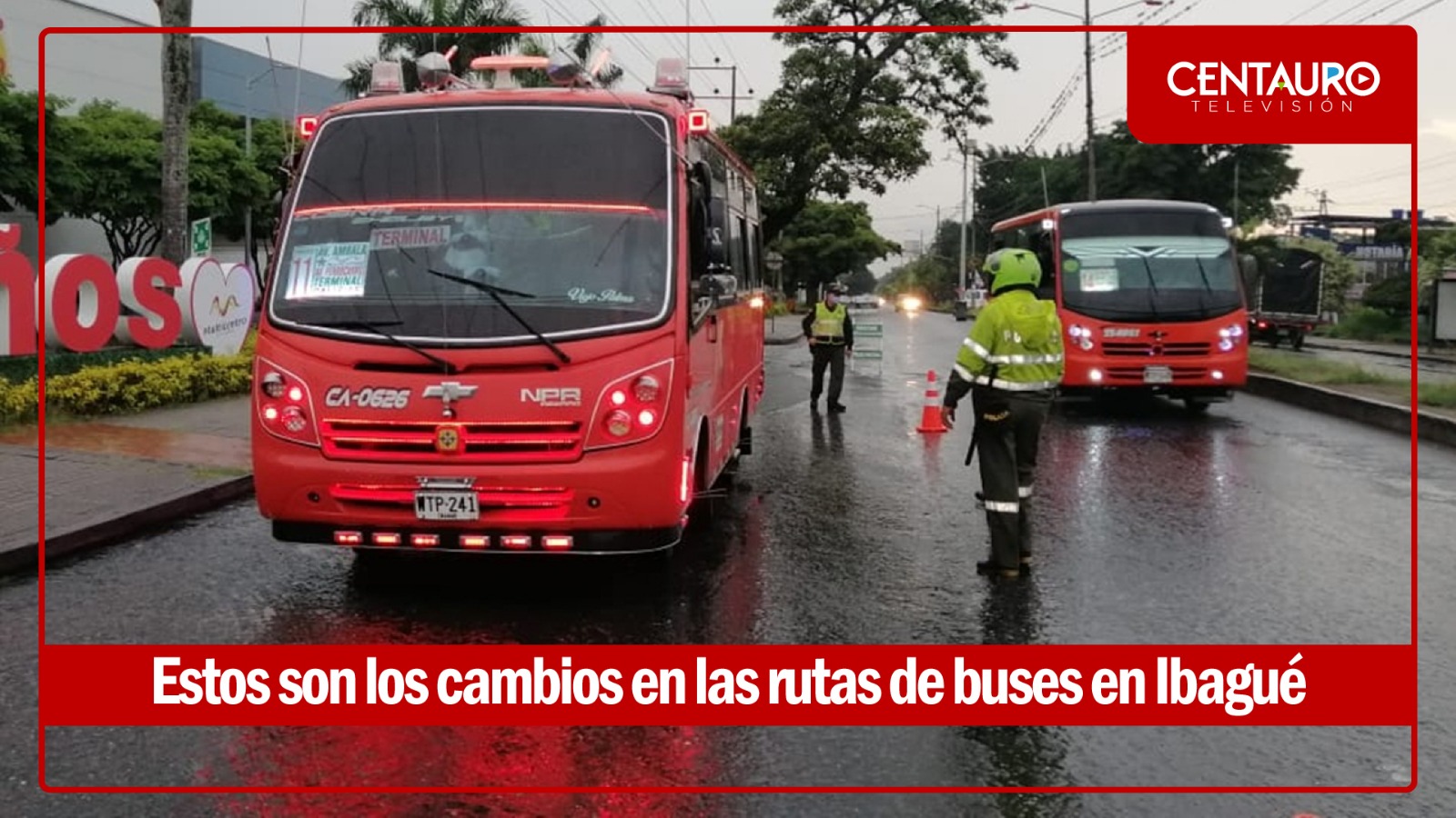 Estos son los cambios en las rutas de buses en Ibagué