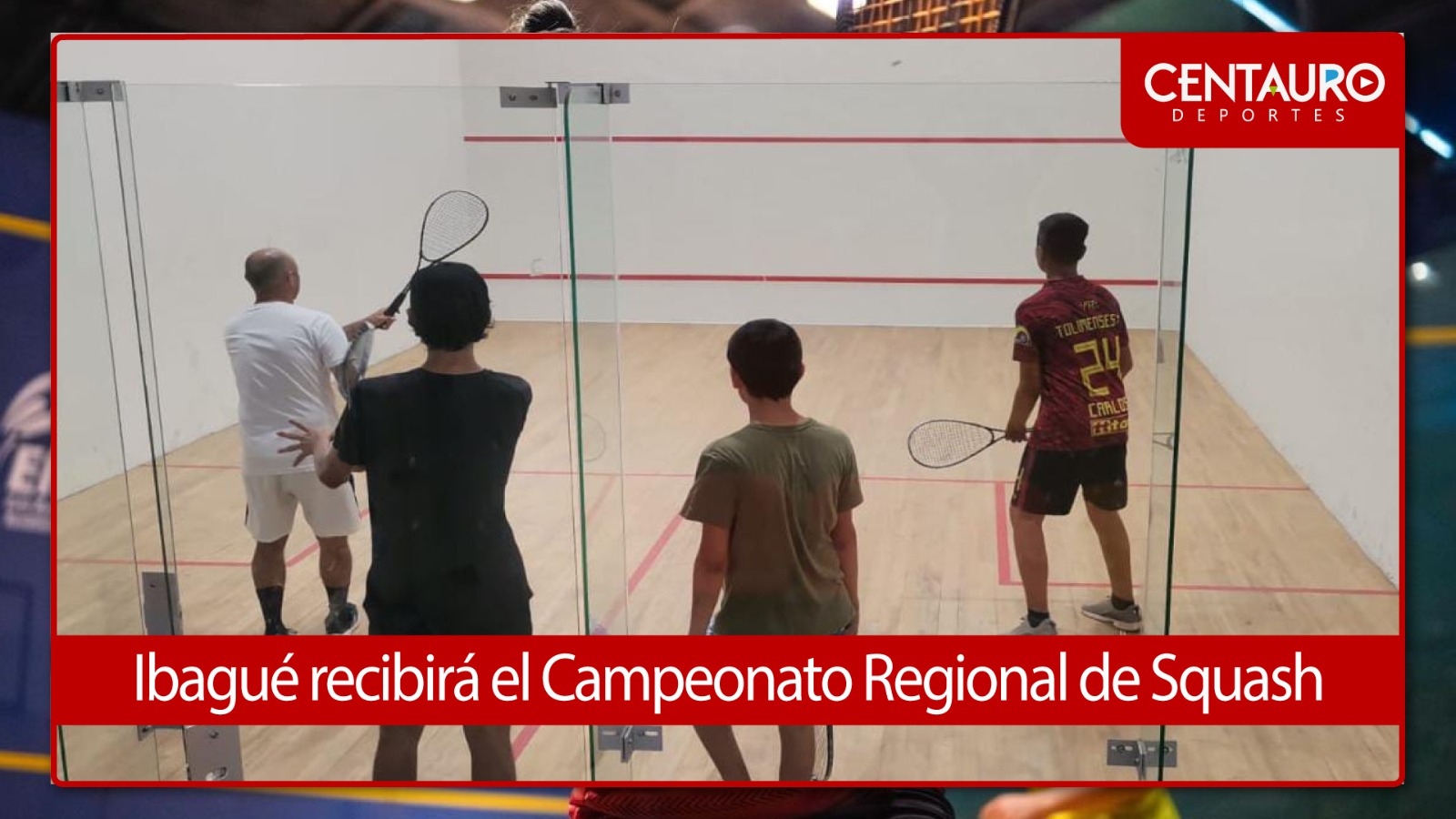 Ibagué recibirá el Campeonato Regional de Squash