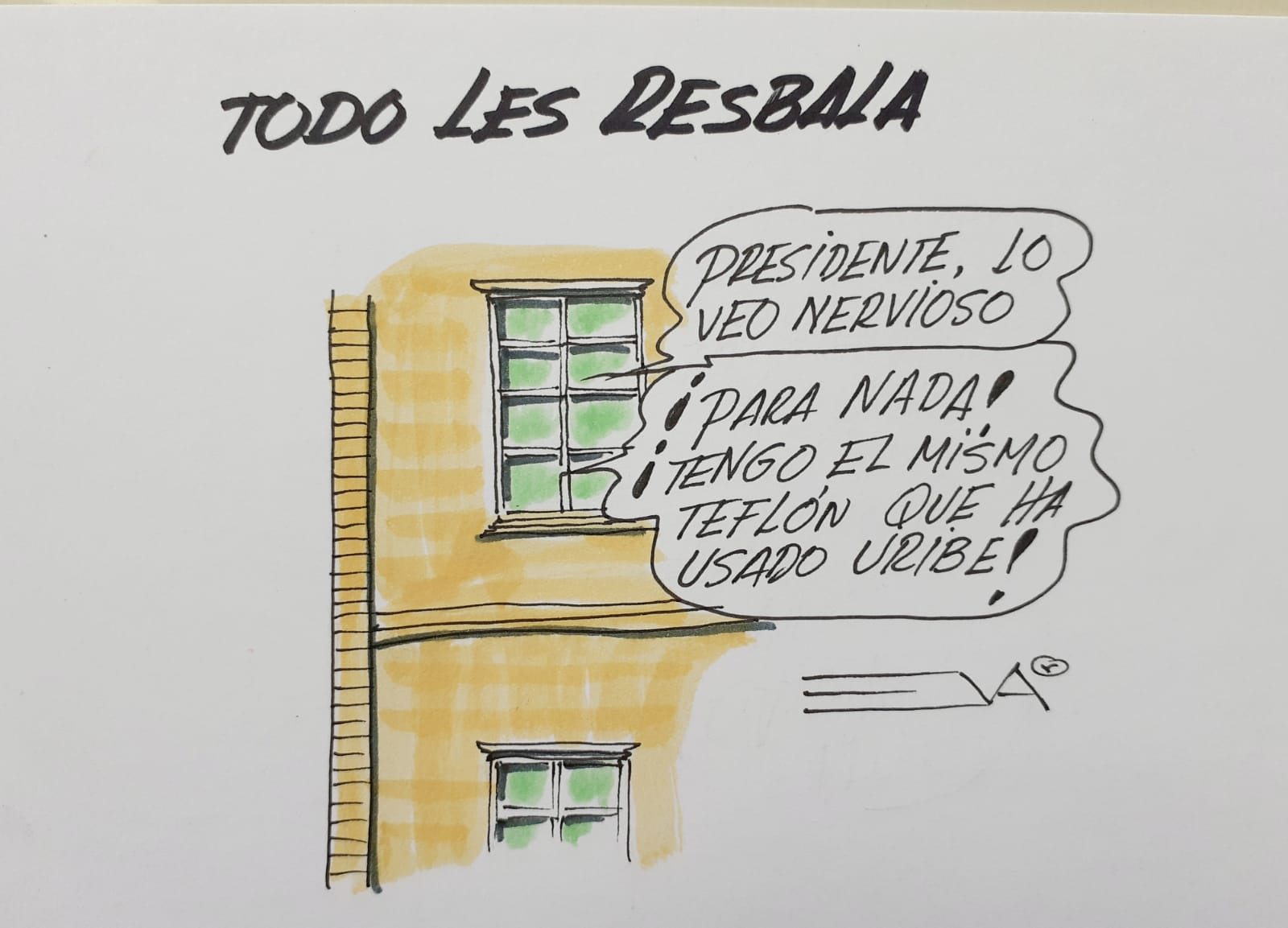 TODO LES RESBALA