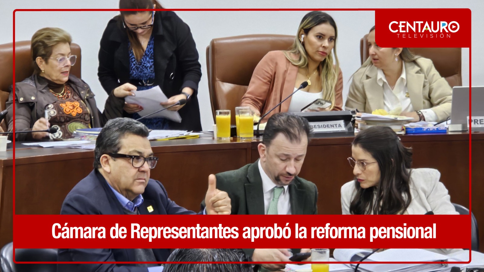 Cámara de Representantes aprobó la reforma pensional