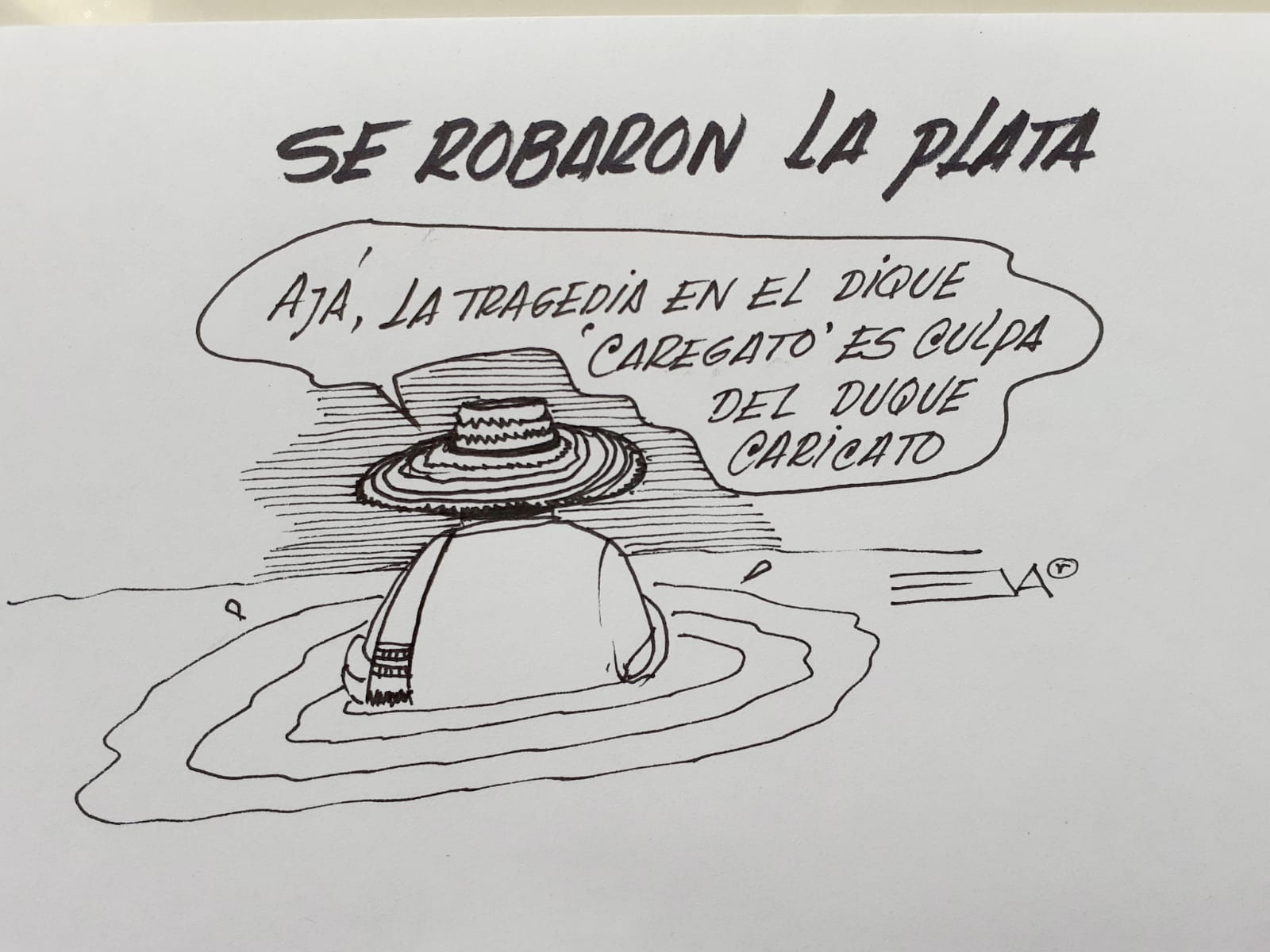 SE ROBARON LA PLATA