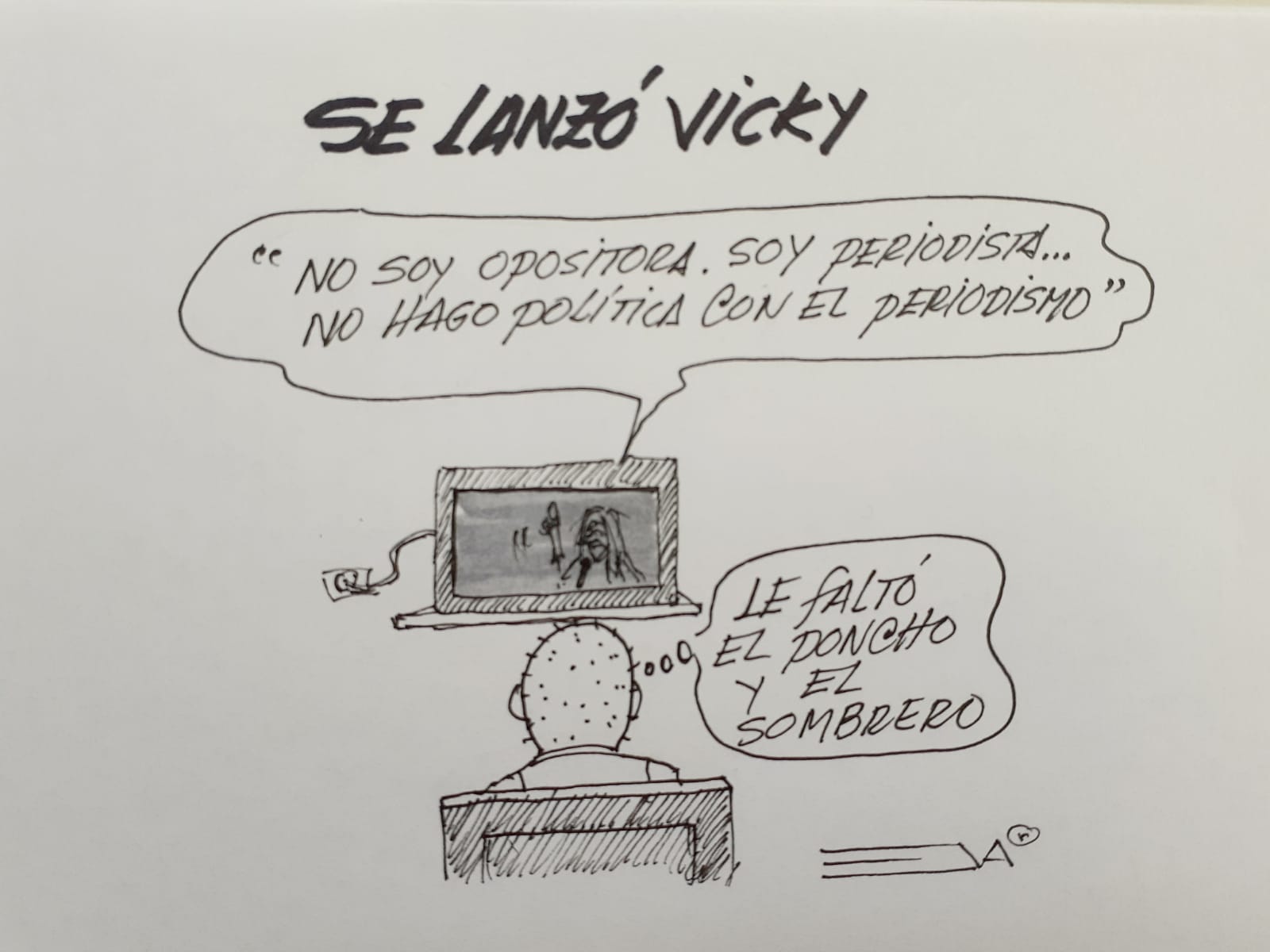 SE LANZÓ VICKY