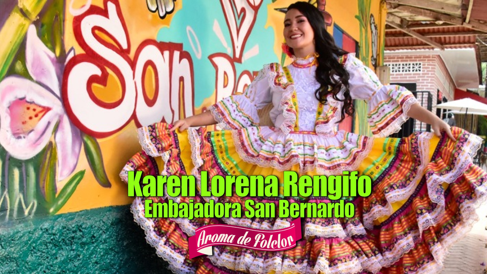 Karen Lorena Rengifo, a bailar con el alma por San Bernardo
