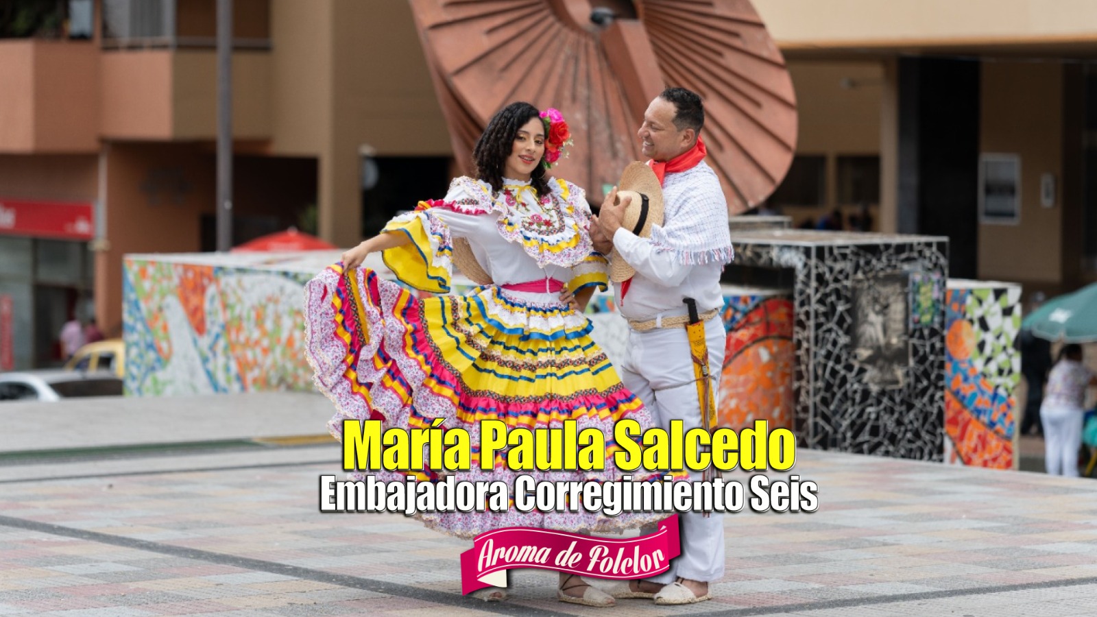 María Paula Salcedo es la portadora de las tradiciones de Toche