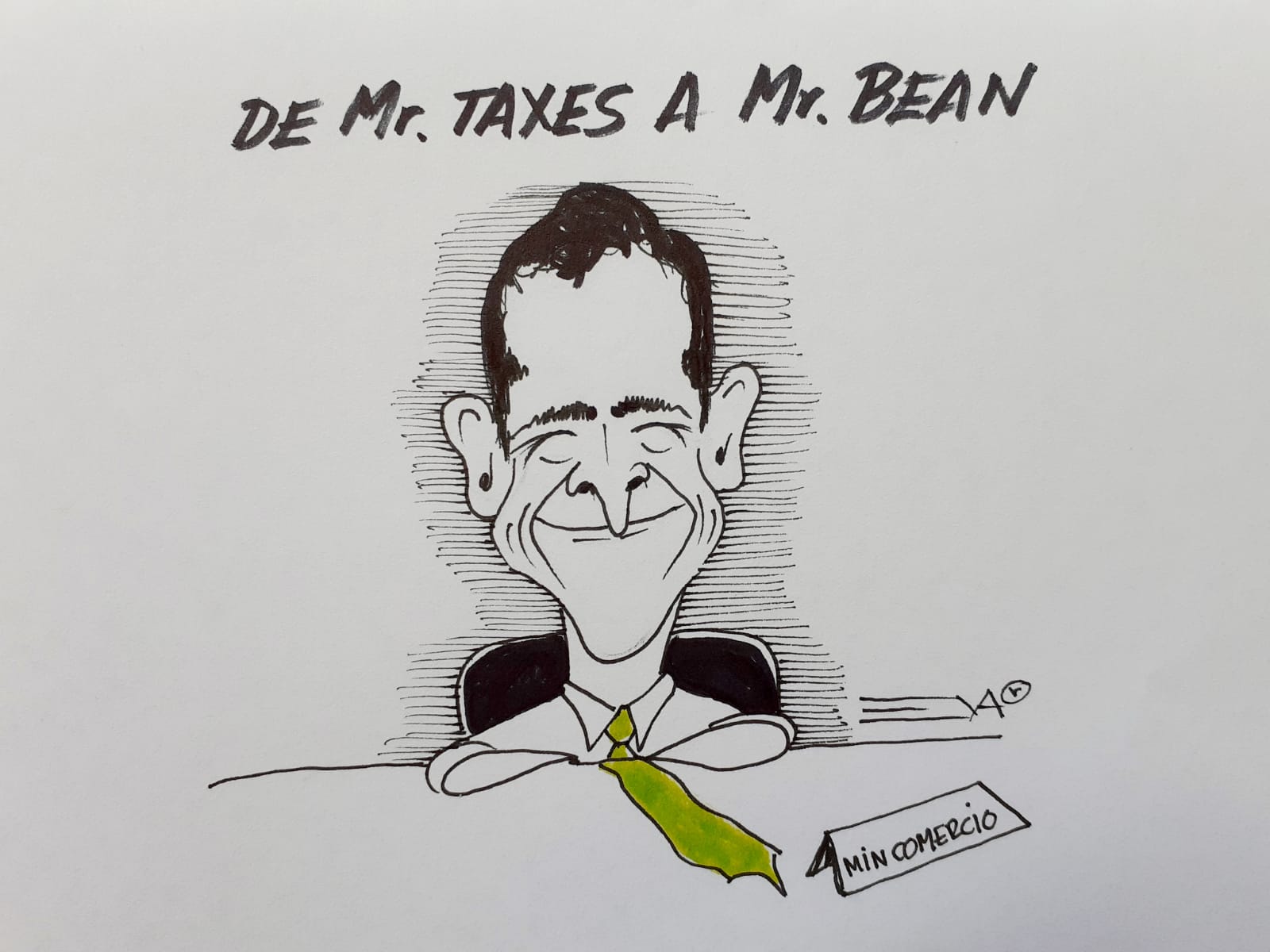 DE Mr.  TAXES  A Mr. BEAN