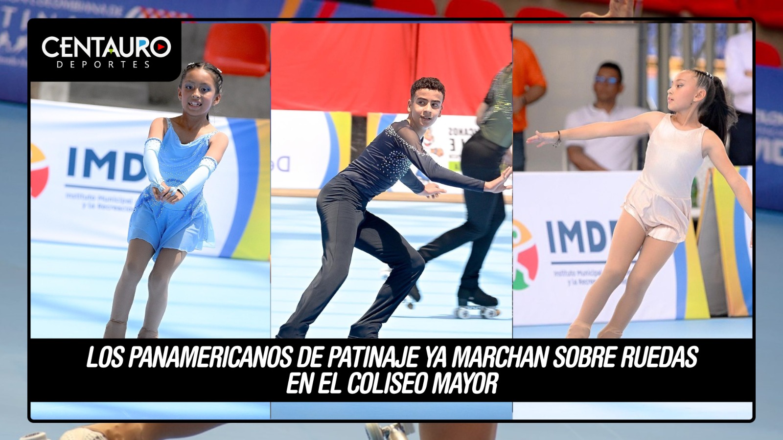 Los Panamericanos de Patinaje ya marchan sobre ruedas en el Coliseo Mayor