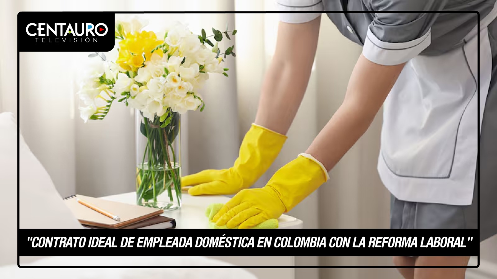 "Contrato ideal de empleada doméstica en Colombia con la reforma laboral"